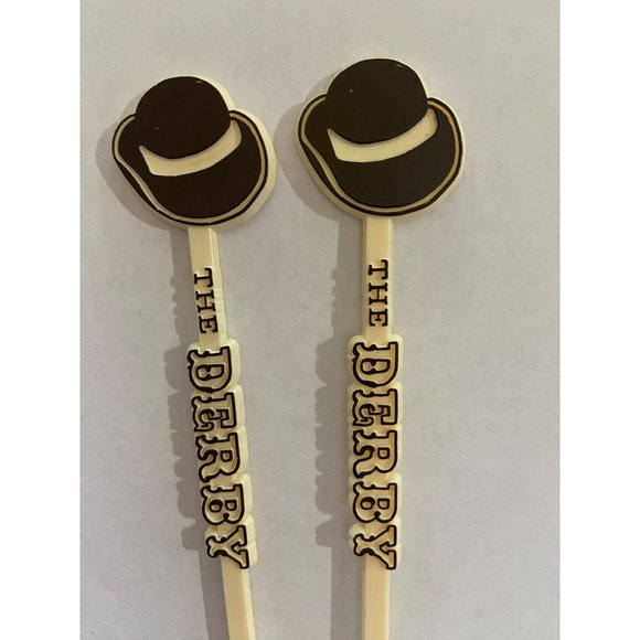 The Derby Hat Vintage Swizzle Sticks Set Of 2 - Picture 2 of 5
